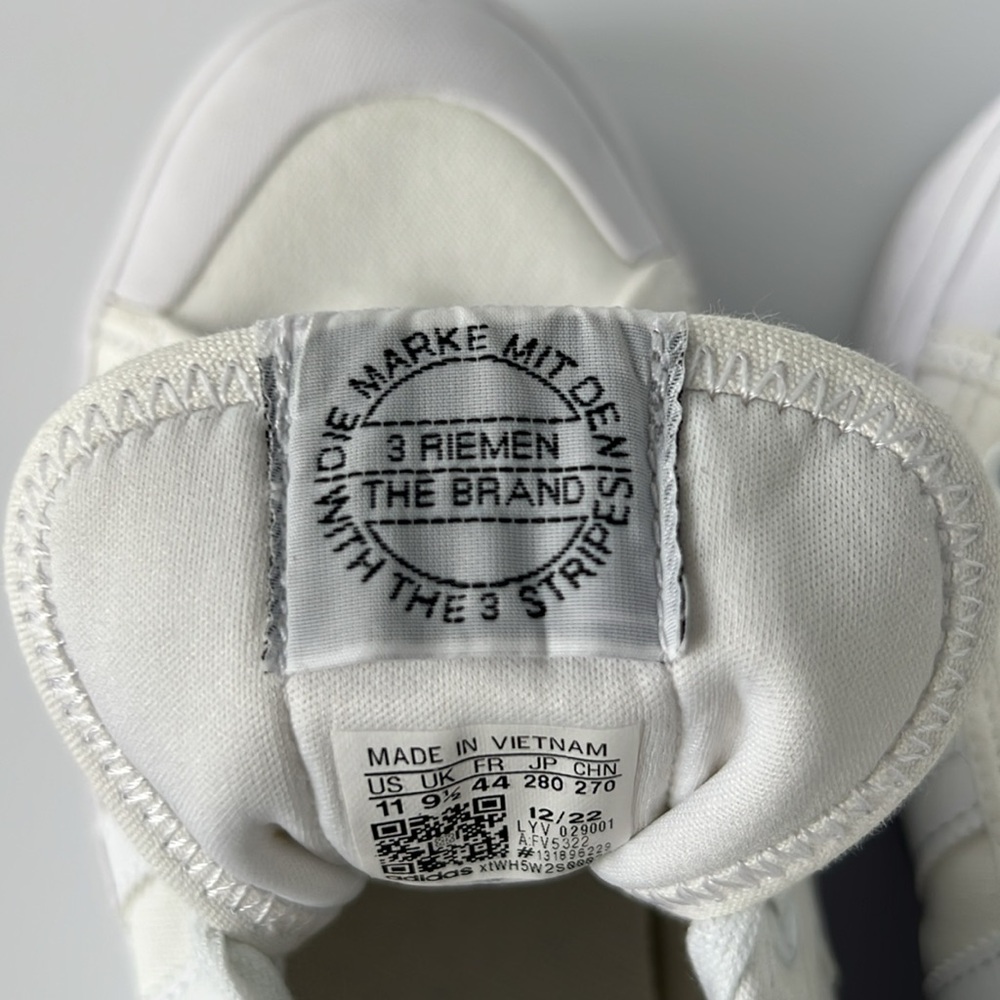 Adidas Nizza Platform Women’s Off White Canvas Sneakers Classic Design - 11 - Picture 9 of 10